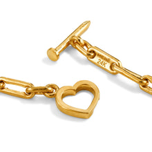 Load image into Gallery viewer, Heart and Nail Bracelet