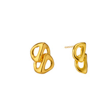 Load image into Gallery viewer, Vertebrae Link Earrings
