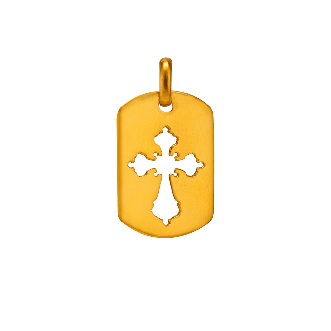 Cross Tag Pendant