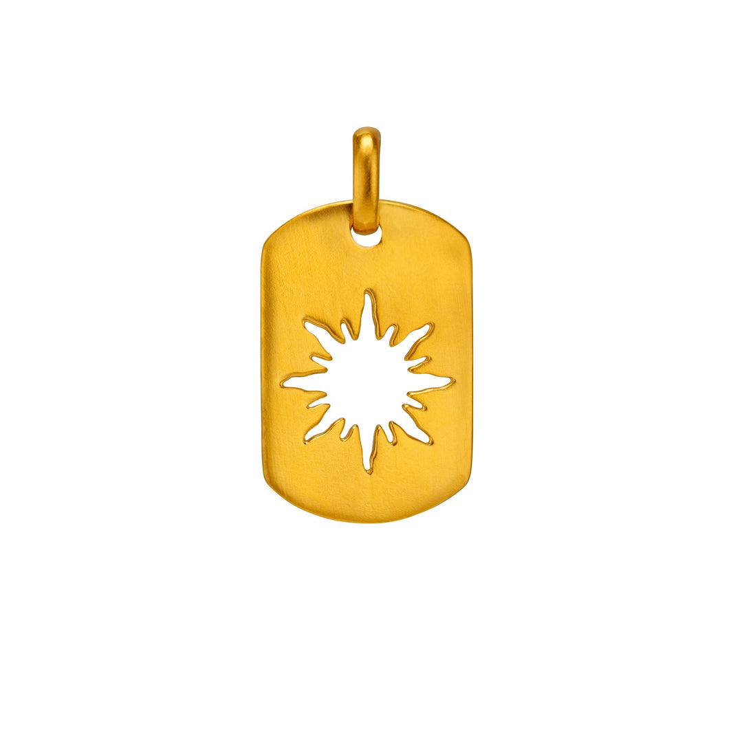 Sun Tag Pendant