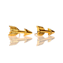 Load image into Gallery viewer, Cupid Arrow Stud Earrings
