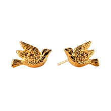 Load image into Gallery viewer, Dove Stud Earrings
