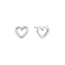 Load image into Gallery viewer, Open Heart Stud Earrings

