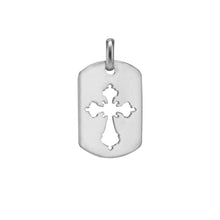 Load image into Gallery viewer, Cross Tag Pendant
