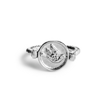 Load image into Gallery viewer, Dove Flip Ring
