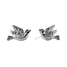 Load image into Gallery viewer, Dove Stud Earrings
