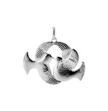 Load image into Gallery viewer, Double Dove Pendant
