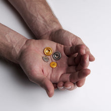 Load image into Gallery viewer, Huntsman Bevelled Cuff Button
