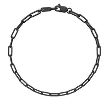 Load 3D model into Gallery viewer, Narrow Paperclip Chain Bracelet
