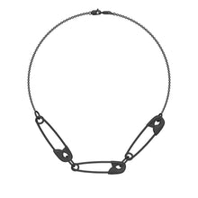 Load 3D model into Gallery viewer, Safety Pin Necklace
