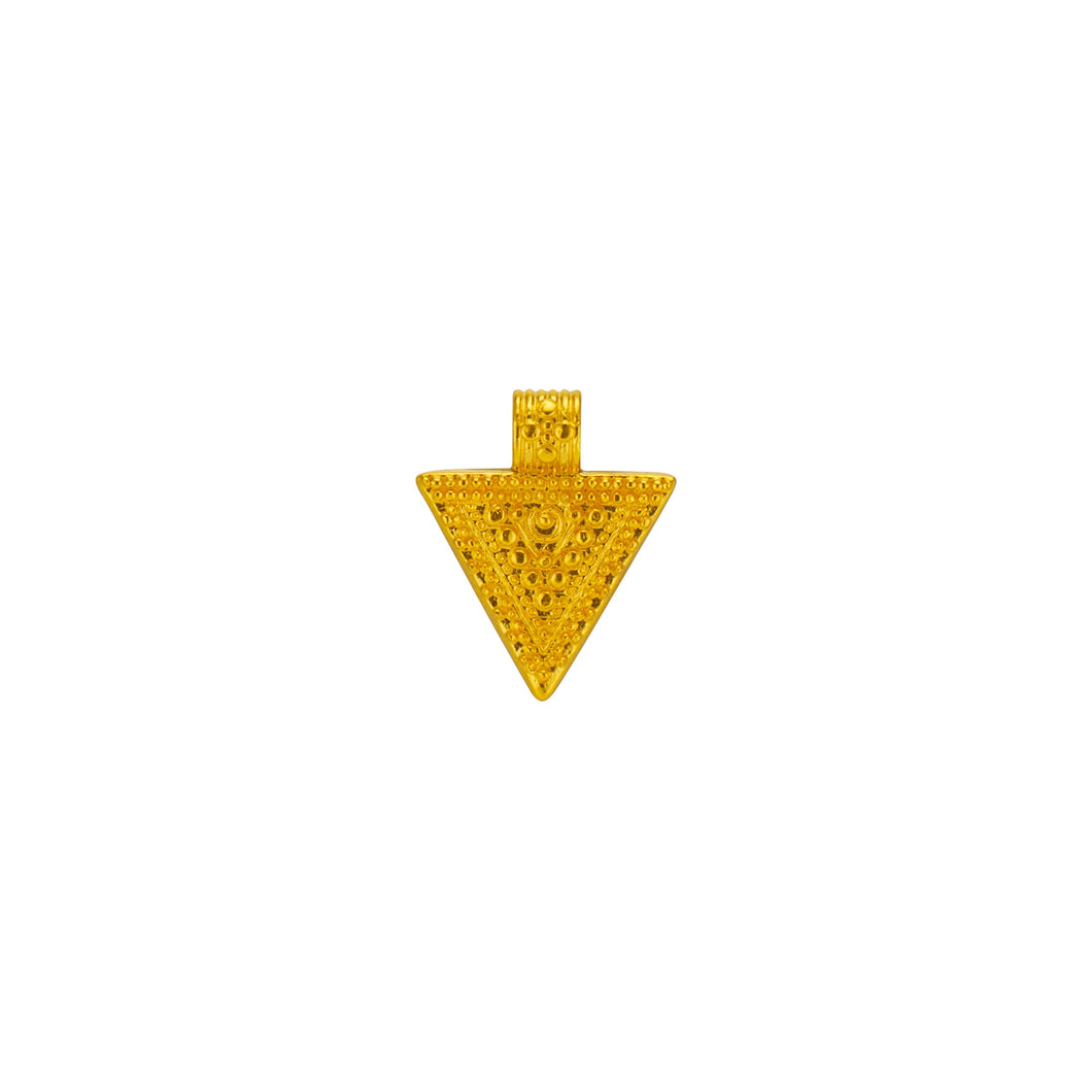 Ornate Triangle Pendant