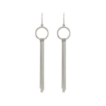 Load image into Gallery viewer, Loop and Chain Earrings
