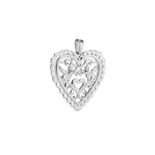 Load image into Gallery viewer, Lace Heart Pendant
