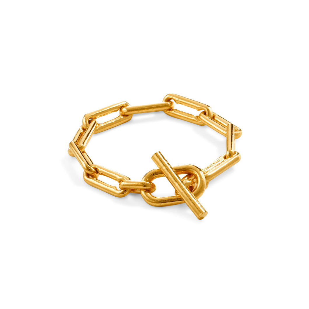 Linear Link Chain Bracelet