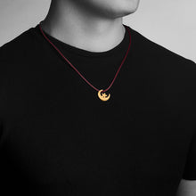 Load image into Gallery viewer, Star + Crescent Pendant
