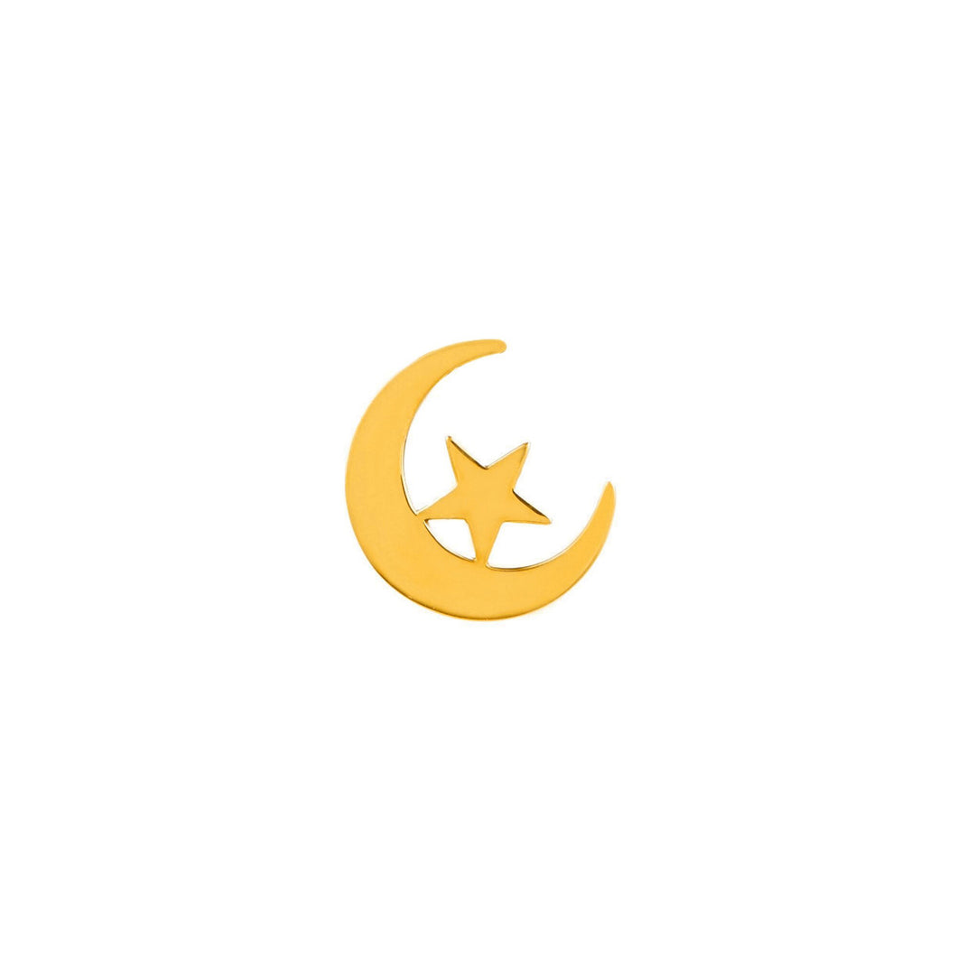 Star + Crescent Pendant